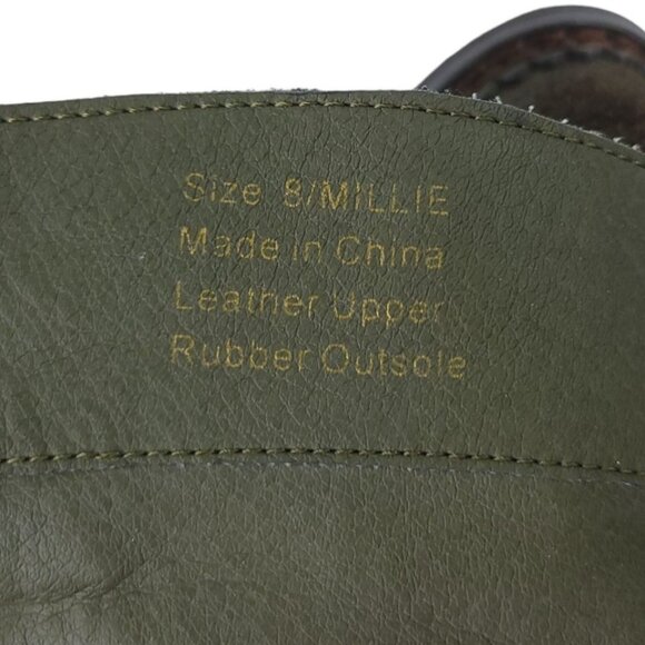 Sbicca Millie Ankle Boot Women 8 Suede Slouch Boho Stack Heel Vintage Collection - Picture 12 of 12